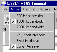 Bandbreite und Interleave